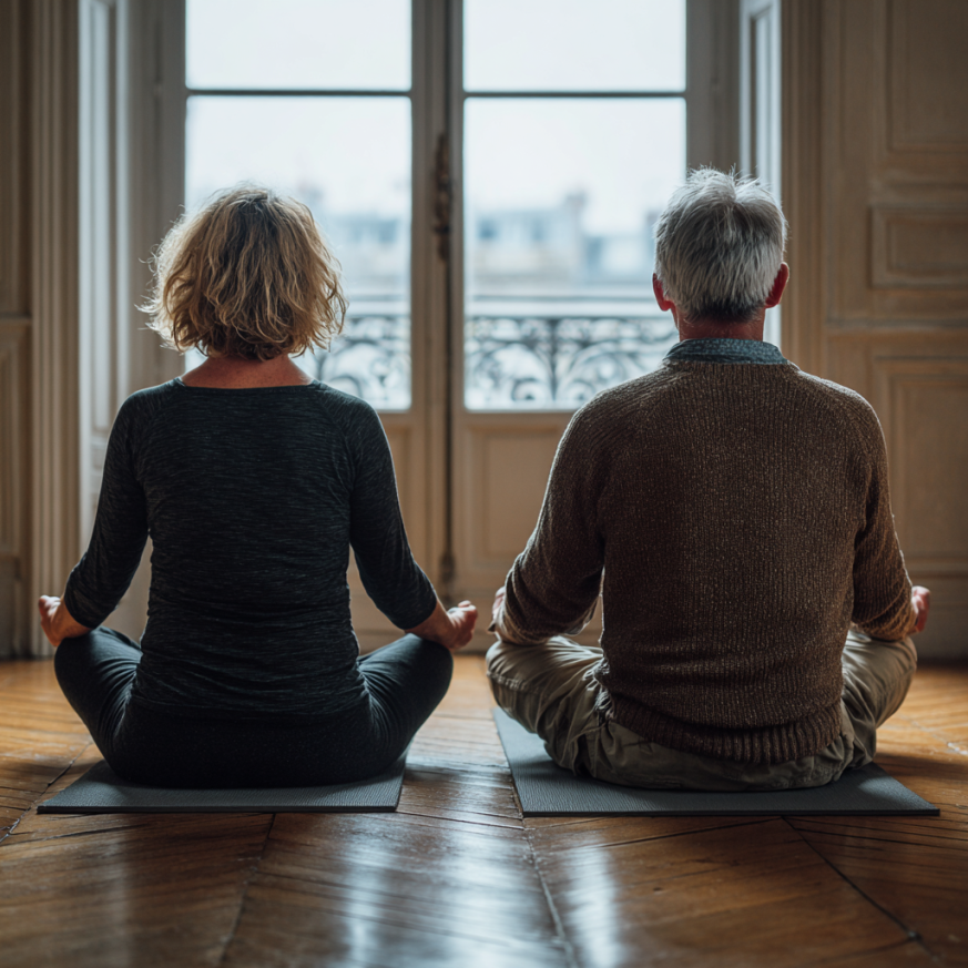 Tavola con alimenti sani e colorati disposti in modo armonioso per una nutrizione equilibrata